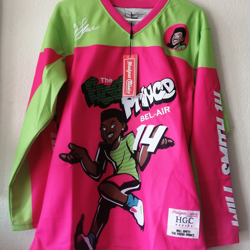 Fresh Prince Of Bel Air - M - Men's - Unisex - Will Smith - NWT - Hockey Jersey